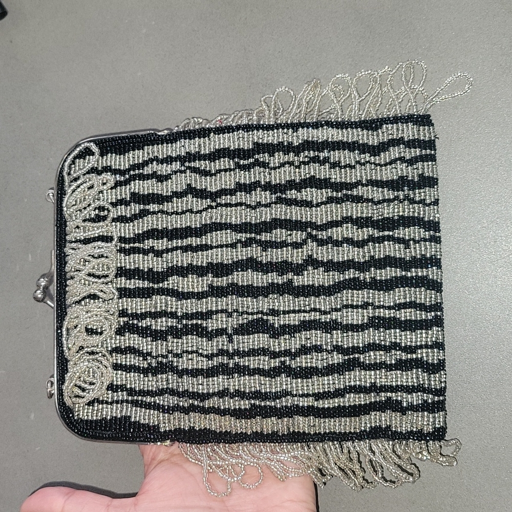 Vintage  Beaded Handbag - Picture 7 of 13
